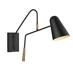 Бра черного цвета с конусным плафоном Feiss варинант исполнения - 1 | Loft Concept в Ижевске