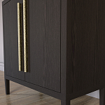 Современный Буфет Primo с 2 дверцами Темный орех варинант исполнения - 4 | Loft Concept в Ижевске