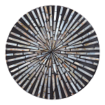 Столик с инкрустацией с перламутровым узором Dominic Black варинант исполнения - 2 | Loft Concept в Ижевске