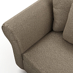 Мебельная ткань Шенилл коричневый цвет 138 см T4-21 варинант исполнения - 5 | Loft Concept в Ижевске