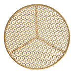 Столик приставной золотистый с орнаментом на столешнице Tanzania варинант исполнения - 2 | Loft Concept в Ижевске