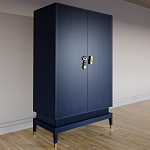 Платяной шкаф Elsa Dreams Blue с 2-мя фасадами варинант исполнения - 1 | Loft Concept в Ижевске