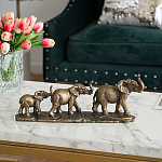 Композиция в виде семьи слонов Elephants Figurine варинант исполнения - 1 | Loft Concept в Ижевске