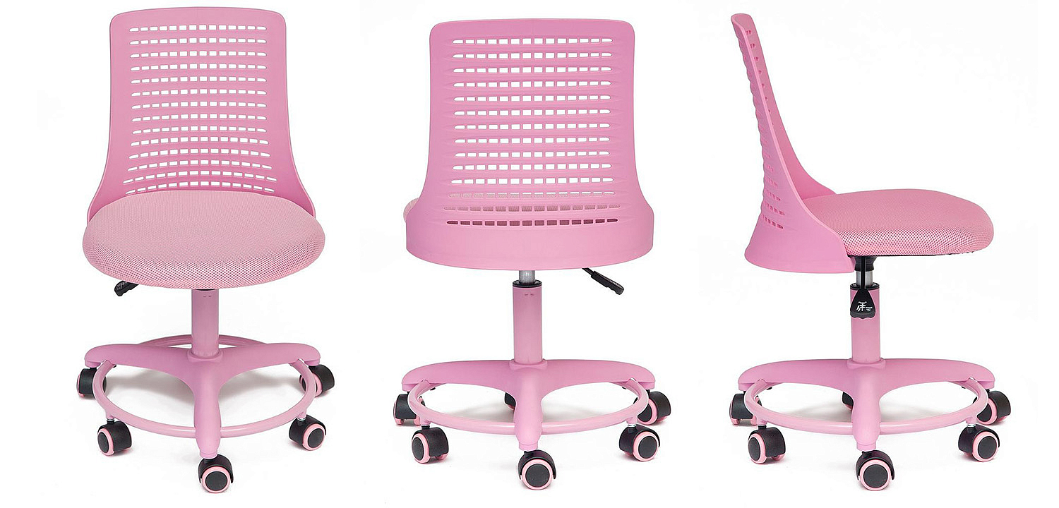 Кресло Bright Kiddie Office Chair pink Кресло Bright Kiddie Office Chair pink - Loft-Concept в Ижевске