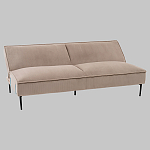 Диван современный вельветовый прямой Worcester Бежевый  варинант исполнения - 4 | Loft Concept в Ижевске