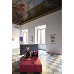 Дизайнерский модульный диван волнистой формы с цветным принтом Poltronova Superonda Sofa варинант исполнения - 10 | Loft Concept в Ижевске