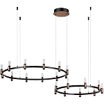 Люстра подвесная с цилиндрическими плафонами на двух круглых подвесах  Arnaut Light варинант исполнения - 2 | Loft Concept в Ижевске