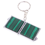 Зеркало брелок складное двухстороннее из натурального камня Малахит Stone Mirrors варинант исполнения - 5 | Loft Concept в Ижевске