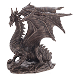 Декоративная статуэтка Дракон Dragon Brown Statuette варинант исполнения - 3 | Loft Concept в Ижевске