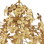 Подвесной светильник золотой с декором в виде лепестков клевера Hanging Clover варинант исполнения - 1 | Loft Concept в Ижевске