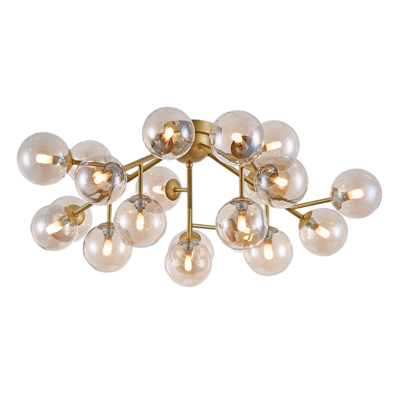 Потолочный светильник Dallas G9X20 Золотой Черный в Ижевске | Loft Concept 