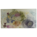 Шкатулка из эпоксидной смолы с цветами белая Epoxy Resin Rectangular Box White варинант исполнения - 1 | Loft Concept в Ижевске