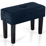 Мягкий  пуф на черных ножках Winton Pouf варинант исполнения - 7 | Loft Concept в Ижевске