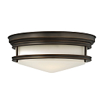 Потолочный светильник с белым матовым стеклянным плафоном в форме перевернутого конуса Hinkley варинант исполнения - 12 | Loft Concept в Ижевске