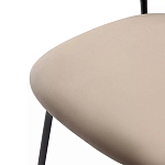 Стул Singer Chair без подлокотников светло-коричневый Велюр варинант исполнения - 5 | Loft Concept в Ижевске