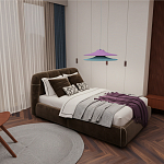 Подвесной вязаный светильник в двухцветном исполнении «Двойной Токио»  варинант исполнения - 3 | Loft Concept в Ижевске