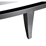 Комод фактурный серебристый с дверцами Silver Chest of Drawers варинант исполнения - 3 | Loft Concept в Ижевске