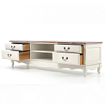 ТВ-тумба в стиле прованс из массива берёзы Interiors Romance варинант исполнения - 3 | Loft Concept в Ижевске