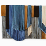 Абстрактное Панно из нитей Thread panel Abstraction II варинант исполнения - 1 | Loft Concept в Ижевске