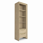  Стеллаж 2 ящика 4 открытые полки Flowchart 60 см варинант исполнения - 2 | Loft Concept в Ижевске