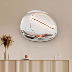 Абстрактная скульптура на стену в виде капли воды Water Outline варинант исполнения - 4 | Loft Concept в Ижевске