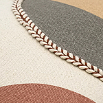 Подушка декоративная с геометрическим узором и плетенными вставками Divine Abstractions варинант исполнения - 2 | Loft Concept в Ижевске