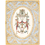 Декоративный постер в раме с рельефным растительным узором арабески New Collection of Arabesques Poster варинант исполнения - 2 | Loft Concept в Ижевске