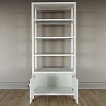 Стеллаж со стеклянными полками Elsa Dreams White варинант исполнения - 3 | Loft Concept в Ижевске