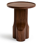 Приставной столик из массива дерева Walnut Triple варинант исполнения - 3 | Loft Concept в Ижевске