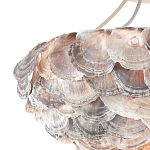 Потолочный светильник с каскадным абажуром из ракушек Sea Ravens варинант исполнения - 1 | Loft Concept в Ижевске