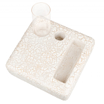 Керамический столик на деревянных ножках «Квадро» варинант исполнения - 1 | Loft Concept в Ижевске