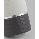 Пуф Mauldine с ящиком серо-черный с экокожей варинант исполнения - 3 | Loft Concept в Ижевске