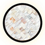 Бра в форме диска с перламутровыми прямоугольниками из морской ракушки Touch of Marine Charm варинант исполнения - 5 | Loft Concept в Ижевске