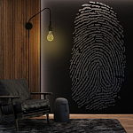 Барельеф FINGERPRINT варинант исполнения - 3 | Loft Concept в Ижевске
