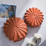 Ваза керамическая в виде круглой терракотовой морской раковины Galapagos варинант исполнения - 5 | Loft Concept в Ижевске