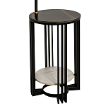 Торшер с абажуром и приставным столом Tore Lighting and Furniture Floor Lamp варинант исполнения - 2 | Loft Concept в Ижевске