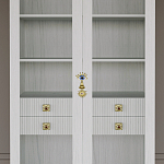 Дизайнерский шкаф витрина Elsa Dreams White с 4-мя ящиками варинант исполнения - 2 | Loft Concept в Ижевске