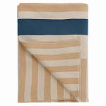 Плед из хлопка с геометрическим рисунком Elan Stripe  варинант исполнения - 1 | Loft Concept в Ижевске