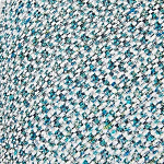 Дизайнерское круглое мягкое кресло в голубой пестрой обивке Roux Round Armchair варинант исполнения - 7 | Loft Concept в Ижевске