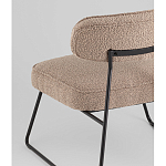 Кресло лаунж Kate букле капучино варинант исполнения - 3 | Loft Concept в Ижевске