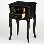 Тумба прикроватная из массива березы с 2-мя ящиками в стиле прованс Vintage варинант исполнения - 3 | Loft Concept в Ижевске