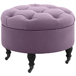 Круглый пуф на ножках Cheryl Pouf варинант исполнения - 1 | Loft Concept в Ижевске