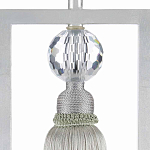 Торшер с прямоугольным тканевым абажуром на белом мраморном основании Silver Threads варинант исполнения - 2 | Loft Concept в Ижевске