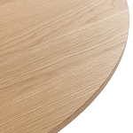 Круглый обеденный стол на одной ножке Remo Round Dining Table варинант исполнения - 2 | Loft Concept в Ижевске