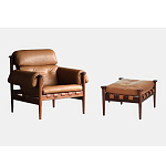 Пуф с каркасом из дерева и обивкой из кожи Furniture Medieval варинант исполнения - 1 | Loft Concept в Ижевске