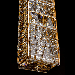 Подвесной светильник прямоугольный с фактурным хрустальным плафоном Light Delight варинант исполнения - 6 | Loft Concept в Ижевске