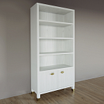 Книжный Стеллаж Elsa Dreams White с задней стенкой варинант исполнения - 2 | Loft Concept в Ижевске