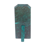 Часы погон ВС подарочные настольные из натурального камня Змеевик Military Clock варинант исполнения - 18 | Loft Concept в Ижевске