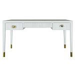 Письменный стол Elsa Dreams White Шпон дерево с двумя ящиками варинант исполнения - 6 | Loft Concept в Ижевске