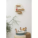 Корзина для хранения с ручками плетеная Interlacement Green  варинант исполнения - 4 | Loft Concept в Ижевске